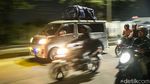 Potret Pemudik Malam Mulai Lintasi Pantura