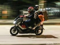 Potret Pemudik Malam Mulai Lintasi Pantura