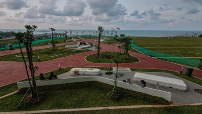 Rest Area KEK Batang Sajikan Panorama Laut bagi Pemudik