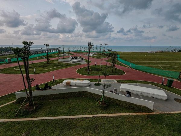 Rest Area KEK Batang Sajikan Panorama Laut bagi Pemudik