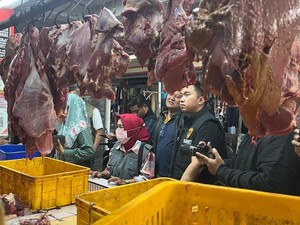 Daging Sapi-Migor di Mojokerto Naik Jelang Lebaran, Satgas Pangan Sidak