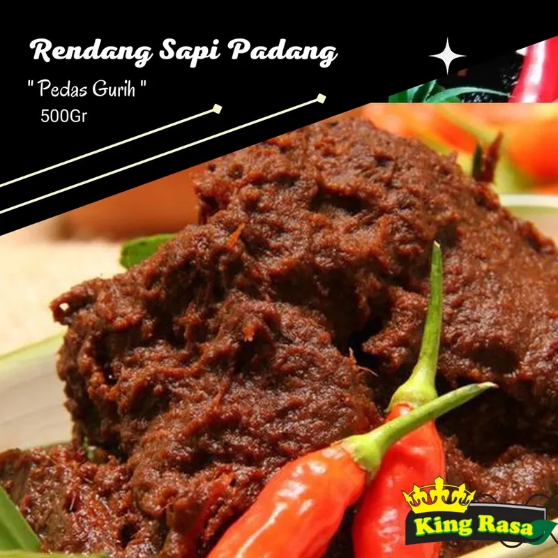 Rendang kemasan.