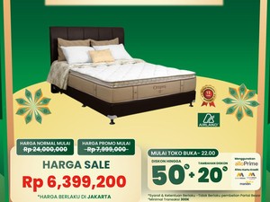 Transmart Full Day Sale! Beli Tempat Tidur Diskonnya Jumbo