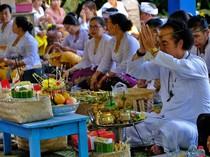 Umat Hindu Nantikan Kedatangan Prabowo Rayakan Puncak Nyepi di Bali