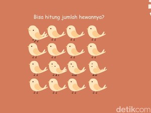 Cuma Orang Teliti yang Bisa Tebak Jumlah Hewan dalam Gambar Ini