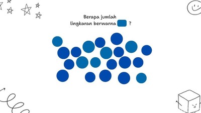 Ada Dua Warna Lingkaran di Gambar Ini, Berhasil Menghitung yang Diminta Berarti Jago