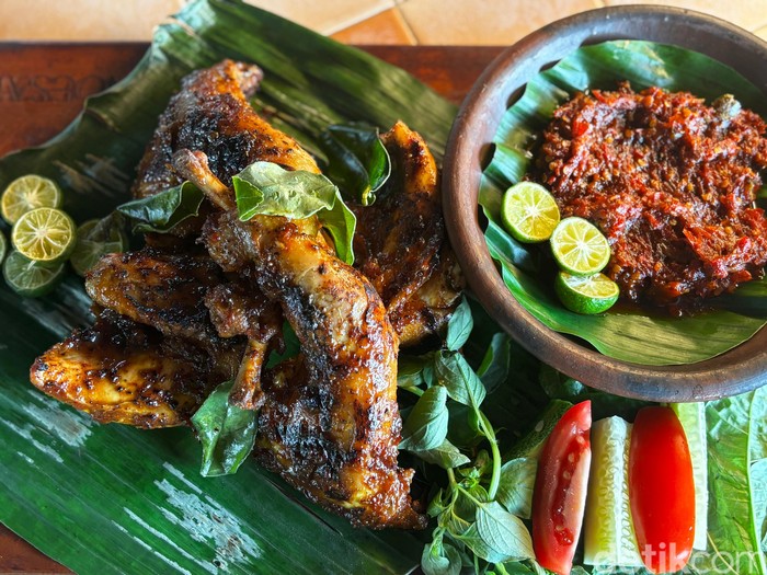 Ayam bakar buatan chef Eko Wahyono Nugroho