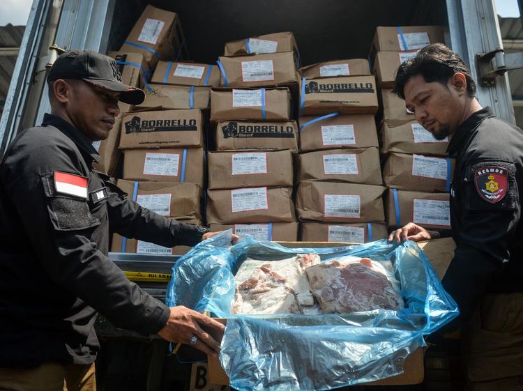 Bareskrim Polri Ungkap Peredaran 12,9 Ton Daging Domba Kedaluwarsa di Tangerang