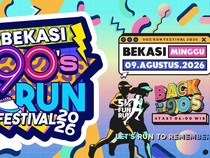 Nuansa Retro Bekasi 90s Run Siap Bikin Aktivitas Fun Run Kamu Makin Seru!