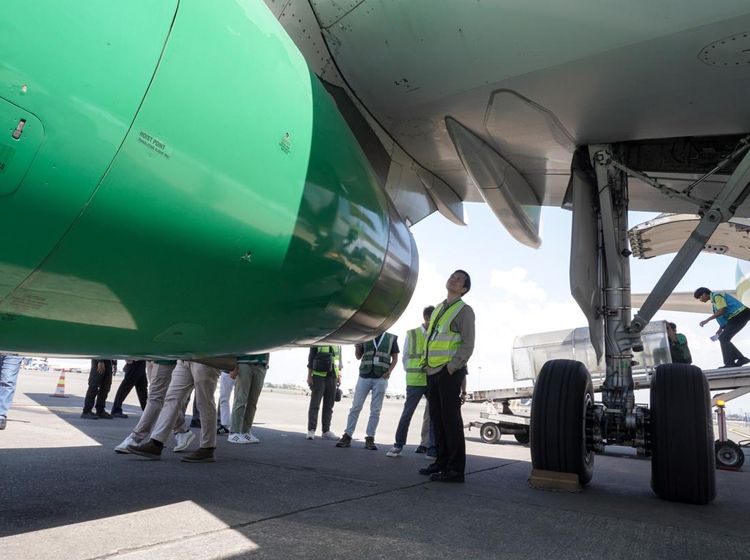 Foto: Mudik Lebaran, Citilink Cek Kesiapan Armada