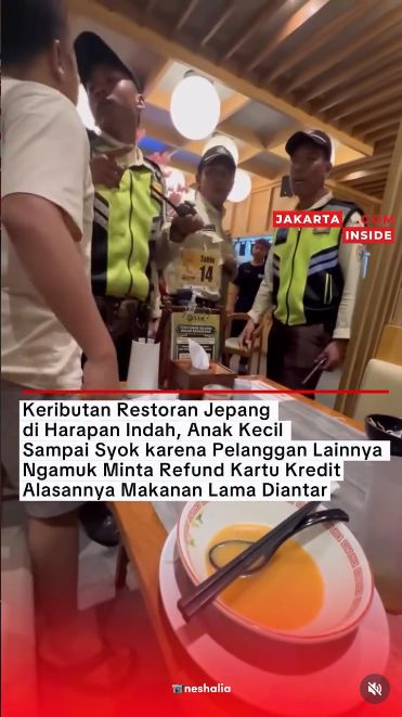 Diduga Gegara Pesanan Lama Datang, Pengunjung Ngamuk di Resto Ramen Bekasi Diduga Gegara Pesanan Lama Datang, Pengunjung Ngamuk di Resto Ramen Bekasi