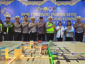 Polda Riau Dirikan 34 Pospam dan 21 Posyan Amankan Mudik Lebaran 2026