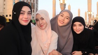 Gaya Kimberly Ryder hingga Celine Evangelista Umrah di Akhir Ramadan 2026