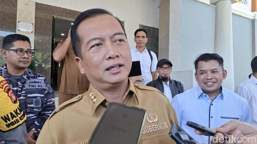 Gubernur NTB Lalu Muhamad Iqbal ditemui di gedung Sangkareang Kantor Gubernur, Senin (16/3/2026).