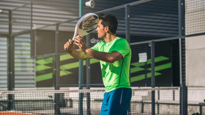 Ilustrasi olahraga padel