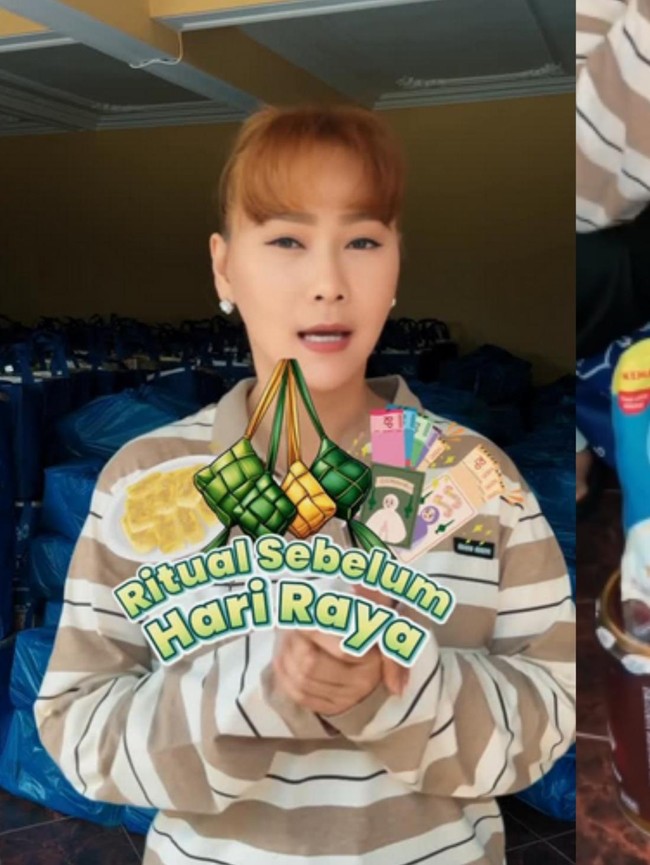 Inul Daratista Pulang Kampung, Bagikan 1.500 Paket Sembako Gratis