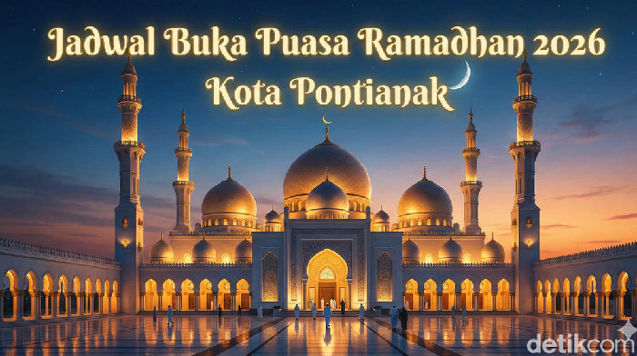 Jadwal buka puasa Pontianak. (Gemini AI)