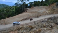 Jalan Longsor Tapanuli Tengah Belum Bisa Dilalui Pemudik Lebaran