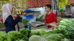 Jelang Lebaran, Harga Bahan Pokok di Pasar Ciputat Masih Stabil