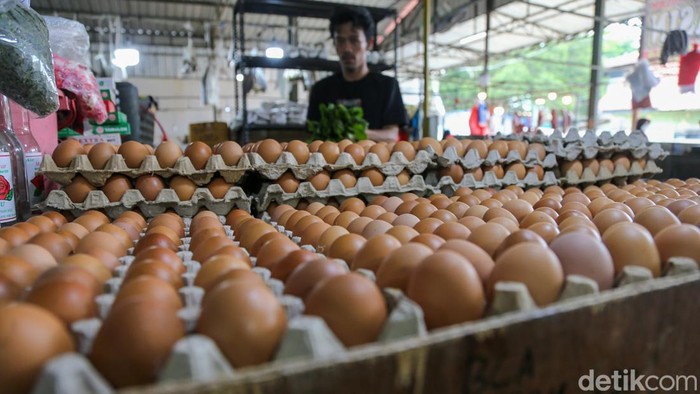 Menjelang Hari Raya Idul Fitri 2026, harga sejumlah bahan pokok di Pasar Ciputat terpantau masih stabil. Warga mulai memadati pasar tradisional tersebut untuk membeli berbagai kebutuhan pangan guna persiapan menyambut Lebaran.