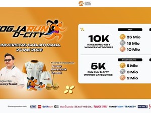 Jogja Run D-City 2026: Sensasi Lari Lewati Landmark Ikonik Kota Gudeg!