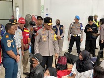 Kapolda Babel Cek Pengamanan Mudik Lebaran di Bandara hingga Pelabuhan