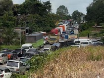 Jambi-Palembang Macet Total, Polda Jambi Imbau Pemudik Lewat Alternatif