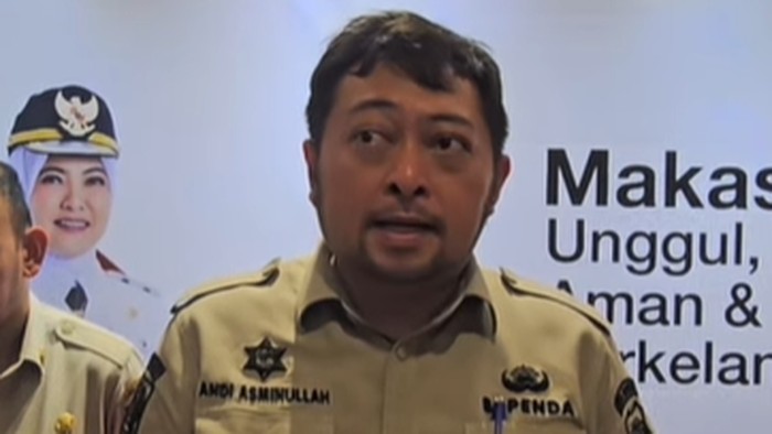 Kepala Bapenda Makassar Andi Asminullah.