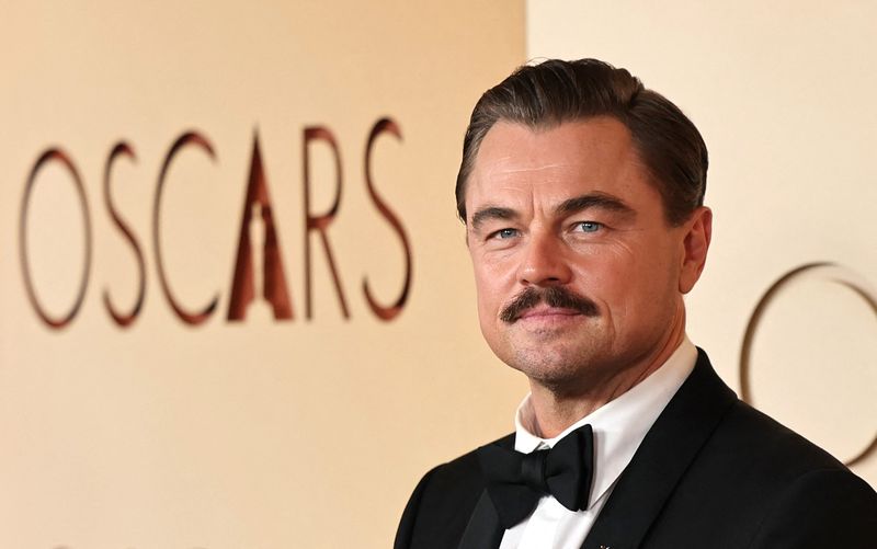 Leonardo DiCaprio poses on the red carpet during the Oscars arrivals at the 98th Academy Awards in Hollywood, Los Angeles, California, U.S., March 15, 2026. REUTERS/Daniel Cole