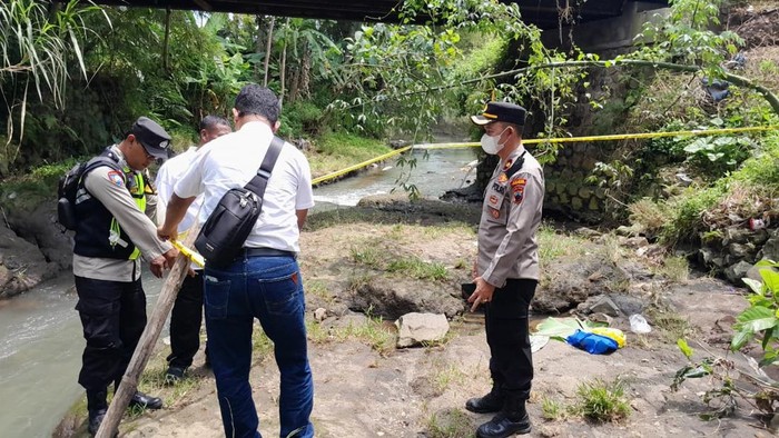 Lokasi penemuan janin dalam kaleng roti di Dusun Jetis, Desa Leyangan, Kecamatan Ungaran Timur, Kabupaten Semarang, Senin (16/3/2026).