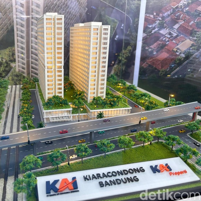Potret Desain Apartemen yang Dibangun KAI di Stasiun Manggarai-Gubeng