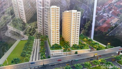 Potret Desain Apartemen yang Dibangun KAI di Stasiun Manggarai-Gubeng