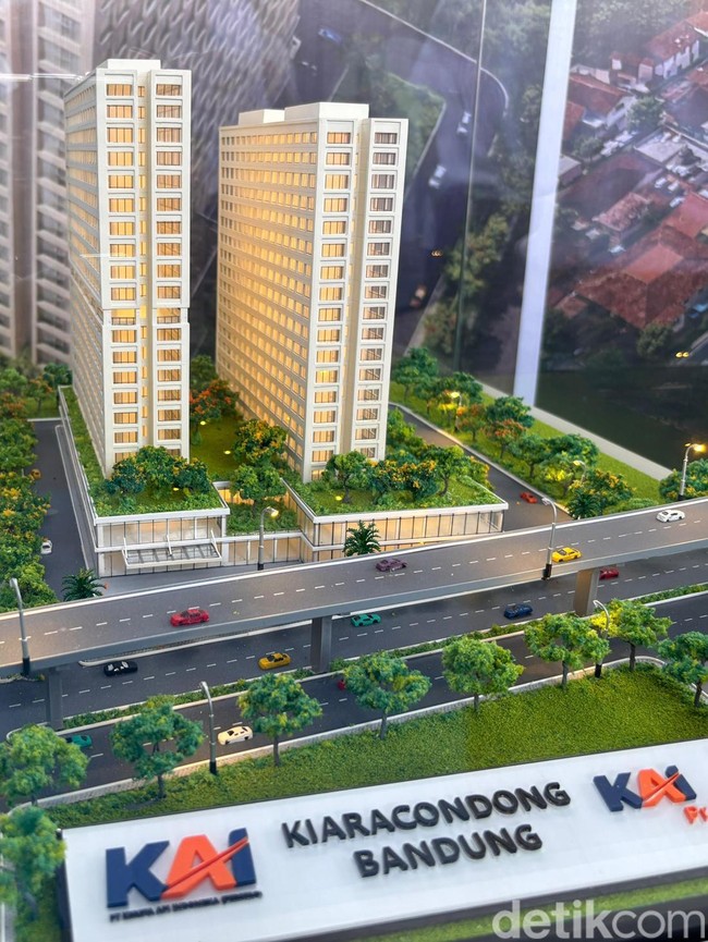 Potret Desain Apartemen yang Dibangun KAI di Stasiun Manggarai-Gubeng