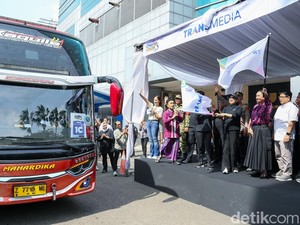 Video: ⁠Antusiasme Karyawan Ikut Mudik Seru Bersama Transmedia