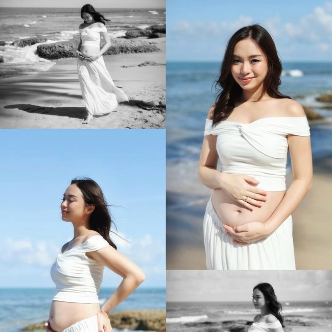Pesona Nabilah Dozan Saat Foto Maternity