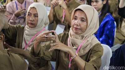 Belajar Bahasa Isyarat Perkuat Pesan Inklusivitas di Panti Tunanetra Cawang