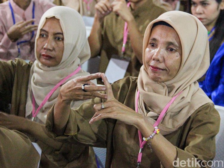 Belajar Bahasa Isyarat Perkuat Pesan Inklusivitas di Panti Tunanetra Cawang