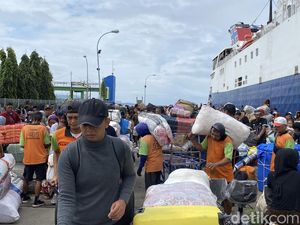3.702 Pemudik dari Malaysia-Kalimantan Tiba di Pelabuhan Parepare Hari Ini