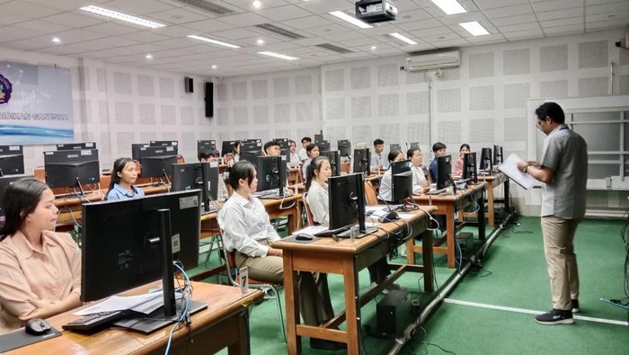 Pelaksanaan UTBK-SNBT tahun 2025 di Undiksha. (Dok. Undiksha)