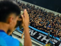 Penggawa Persela Sambut Kembalinya Atmosfer Suporter di Surajaya