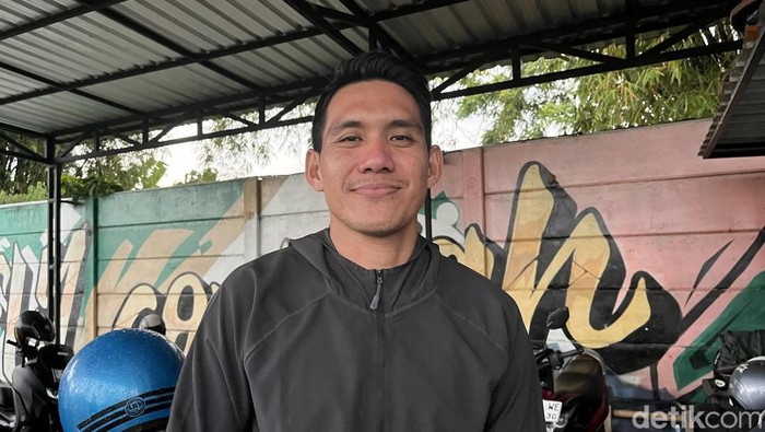 Striker PSS Sleman, Irfan Movu di Lapangan Pakembinangun, Sleman, Senin (16/3/2026).