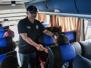 Difasilitasi Mudik Gratis, Pedagang Bakso Beri Hadiah ke Gubernur Jateng