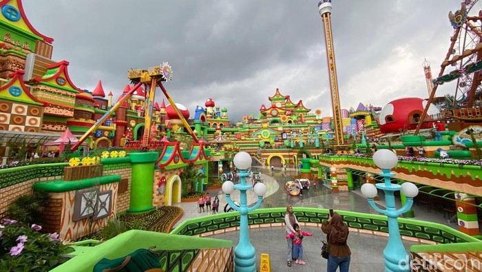 Potret Wisata Baru Mikutopia di Kota Batu Ramai Pengunjung