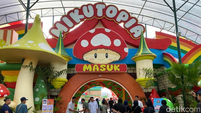 Potret Wisata Baru Mikutopia di Kota Batu Ramai Pengunjung