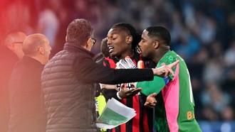 Milan Kalah, Rafael Leao Frustrasi Diganti Allegri