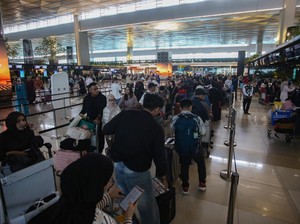Puncak Arus Mudik di Bandara Soetta, Jumlah Penumpang Capai 184.754 Orang