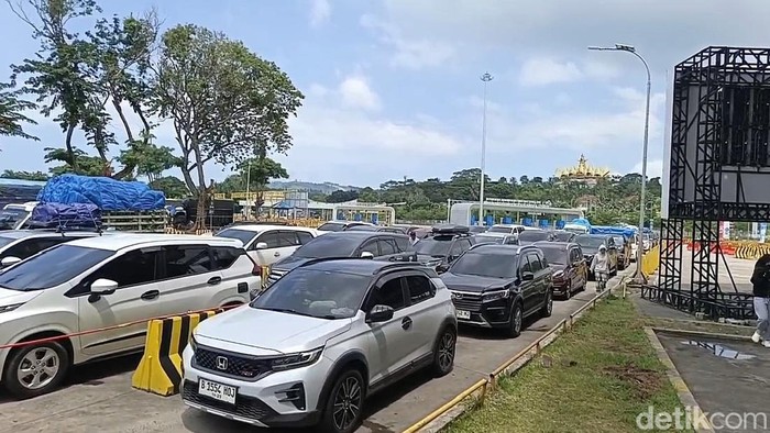 Suasana mudik di Pelabuhan Bakauheni