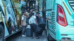 Suasana Mudik di Terminal Lebak Bulus Mulai Ramai Pemudik