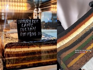 Viral! Kue Lapis Dijual Rp 7,8 Juta, Dibuat 8 Jam Pakai Bahan Premium