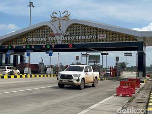 Macet Terurai, Jalintim Jambi-Palembang Dibuka Sistem Buka Tutup